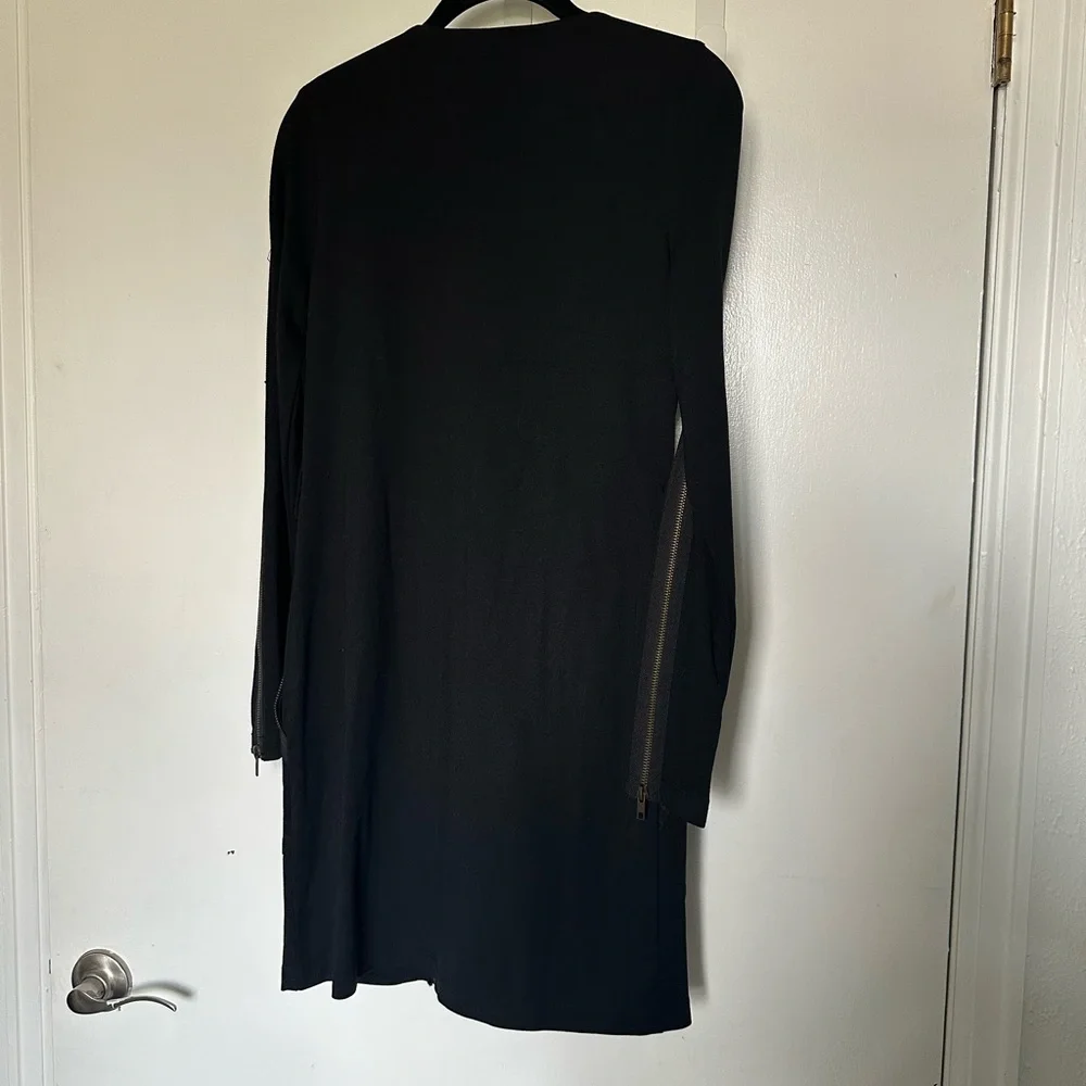 TOV Holy G. Black Zippered Dress - Picture 4 of 7
